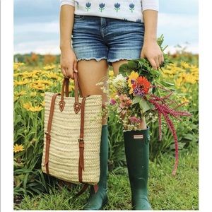 The Cinque Terra Straw Backpack